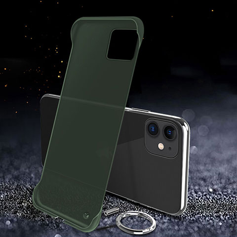 Cover Crystal Trasparente Rigida Cover S01 per Apple iPhone 11 Verde