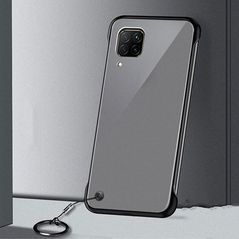 Cover Crystal Trasparente Rigida Cover S01 per Huawei Nova 6 SE Nero