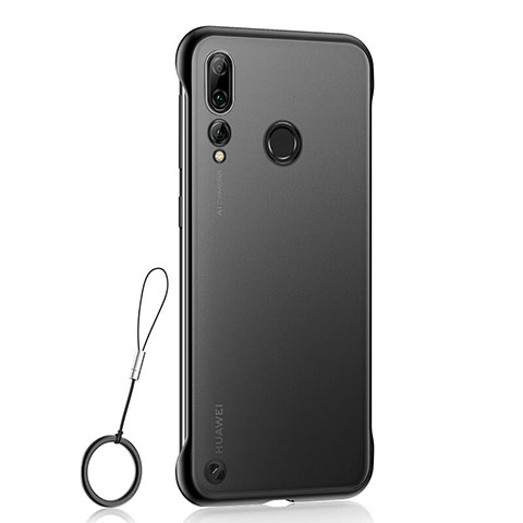 Cover Crystal Trasparente Rigida Cover S01 per Huawei P Smart+ Plus (2019) Nero