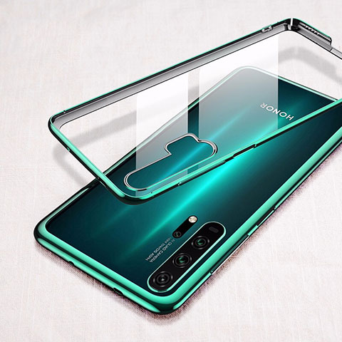 Cover Crystal Trasparente Rigida Cover S02 per Huawei Honor 20 Pro Verde