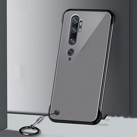 Cover Crystal Trasparente Rigida Cover S02 per Xiaomi Mi Note 10 Pro Nero