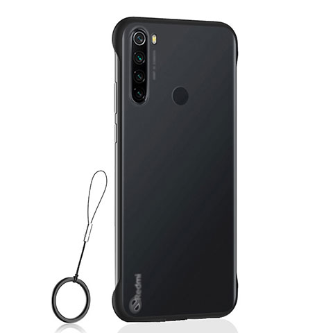 Cover Crystal Trasparente Rigida Cover S02 per Xiaomi Redmi Note 8T Nero