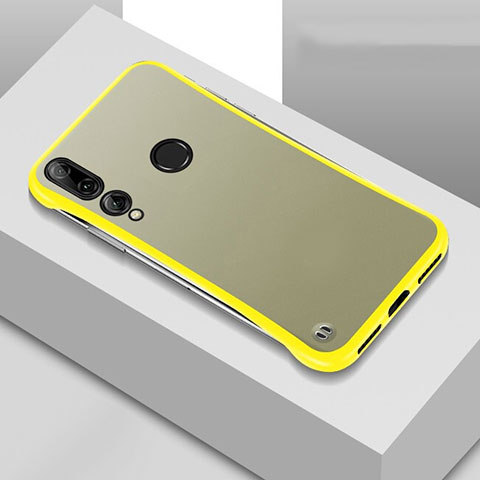 Cover Crystal Trasparente Rigida Cover S04 per Huawei P Smart+ Plus (2019) Giallo