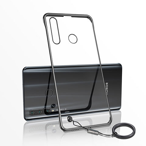 Cover Crystal Trasparente Rigida Cover S05 per Huawei Honor 20E Nero