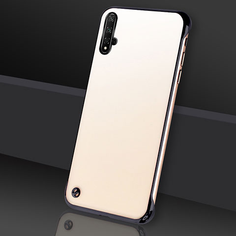 Cover Crystal Trasparente Rigida Cover S05 per Huawei Nova 5 Nero