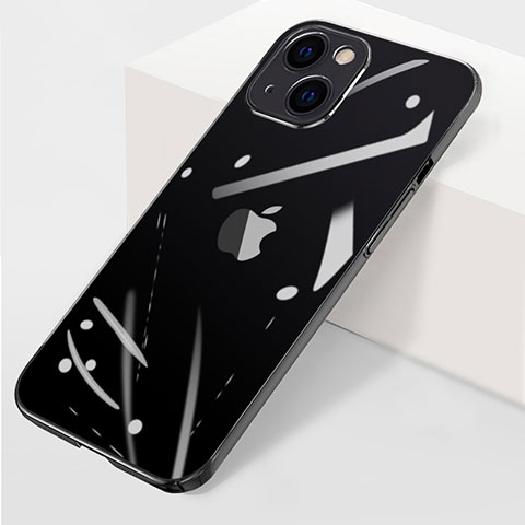 Cover Crystal Trasparente Rigida Cover WT1 per Apple iPhone 15 Nero