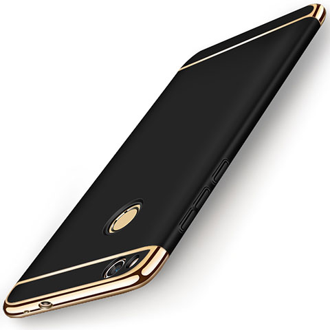 Cover Lusso Metallo Laterale e Plastica per Huawei GR3 (2017) Nero