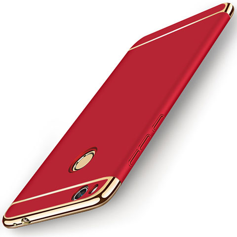 Cover Lusso Metallo Laterale e Plastica per Huawei Nova Lite Rosso