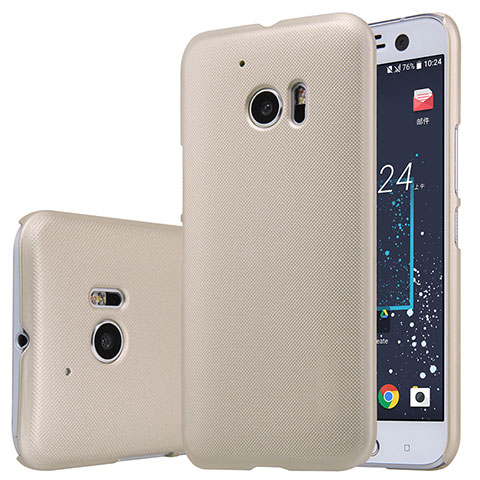 Cover Plastica Rigida Opaca M01 per HTC 10 One M10 Oro