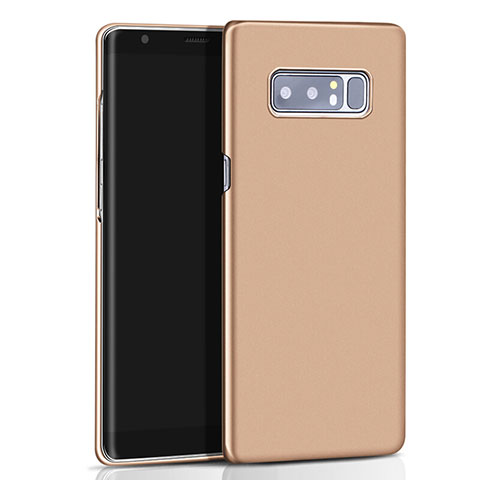 Cover Plastica Rigida Opaca M01 per Samsung Galaxy Note 8 Duos N950F Oro