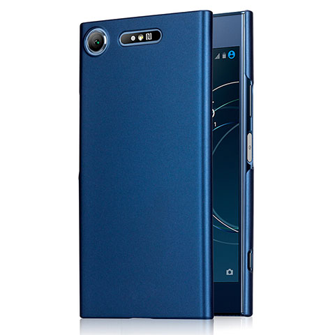 Cover Plastica Rigida Opaca M01 per Sony Xperia XZ1 Blu