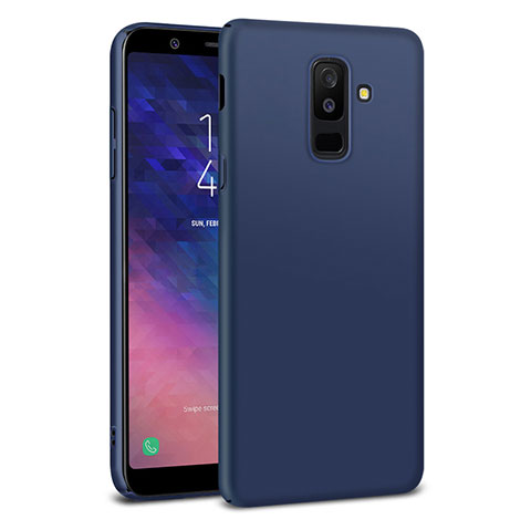 Cover Plastica Rigida Opaca M02 per Samsung Galaxy A6 Plus (2018) Blu