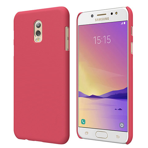 Cover Plastica Rigida Opaca M04 per Samsung Galaxy C8 C710F Rosso