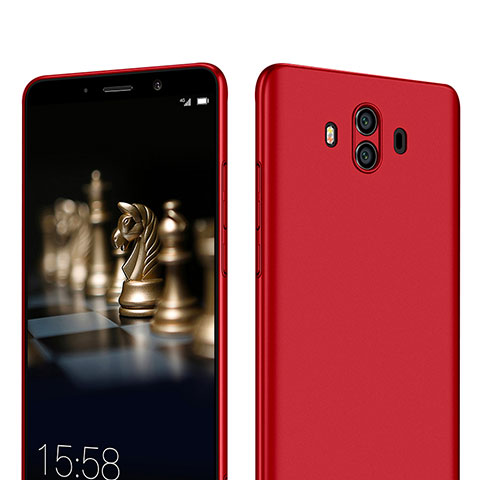 Cover Plastica Rigida Opaca M08 per Huawei Mate 10 Rosso