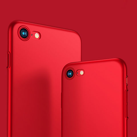 Cover Plastica Rigida Opaca M10 per Apple iPhone 8 Rosso