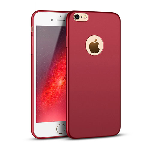 Cover Plastica Rigida Opaca P01 per Apple iPhone 6S Rosso