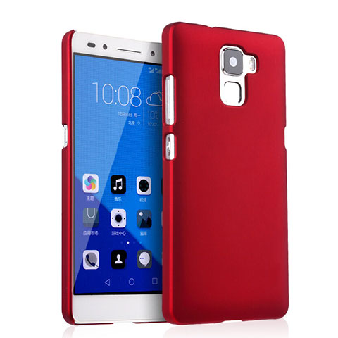 Cover Plastica Rigida Opaca per Huawei Honor 7 Dual SIM Rosso