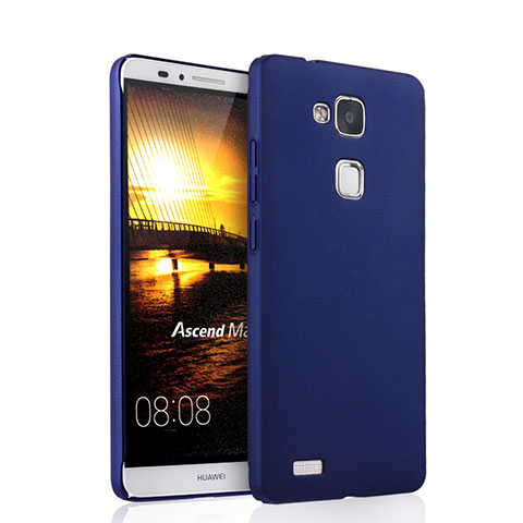 Cover Plastica Rigida Opaca per Huawei Mate 7 Blu