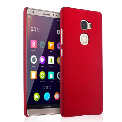 Cover Plastica Rigida Opaca per Huawei Mate S Rosso