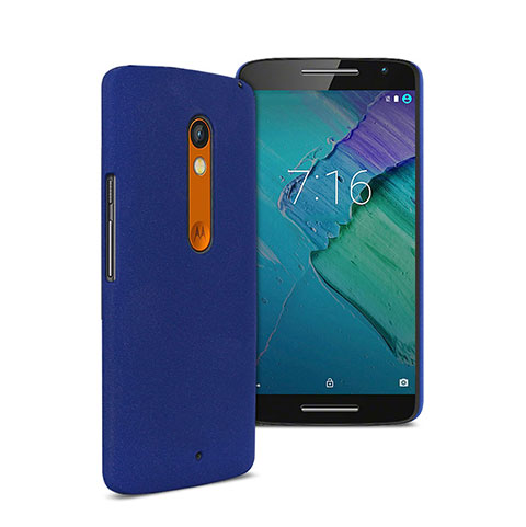 Cover Plastica Rigida Opaca per Motorola Moto X Play Blu