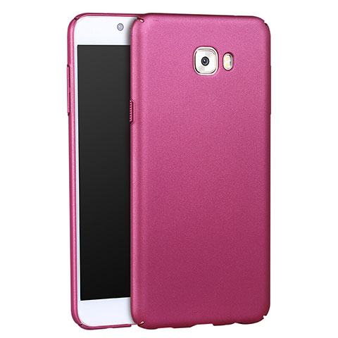 Cover Plastica Rigida Opaca per Samsung Galaxy C7 Pro C7010 Viola