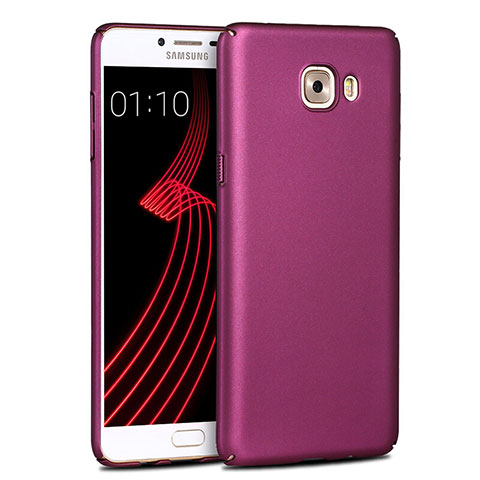 Cover Plastica Rigida Opaca per Samsung Galaxy C9 Pro C9000 Viola