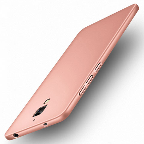 Cover Plastica Rigida Opaca per Xiaomi Mi 4 LTE Oro Rosa