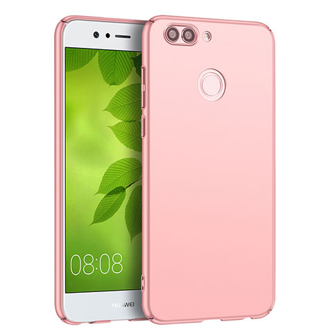 Cover Plastica Rigida Opaca Q02 per Huawei Nova 2 Oro Rosa