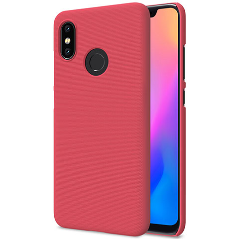 Cover Plastica Rigida Perforato per Xiaomi Mi 8 Rosso