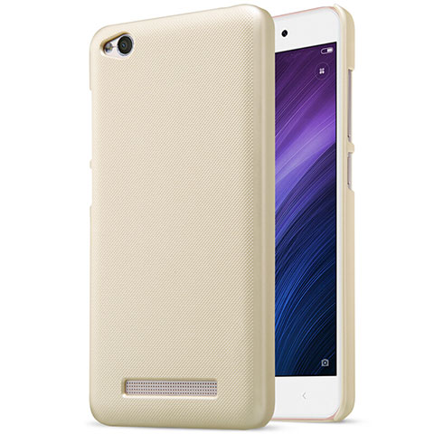 Cover Plastica Rigida Perforato per Xiaomi Redmi 4A Oro