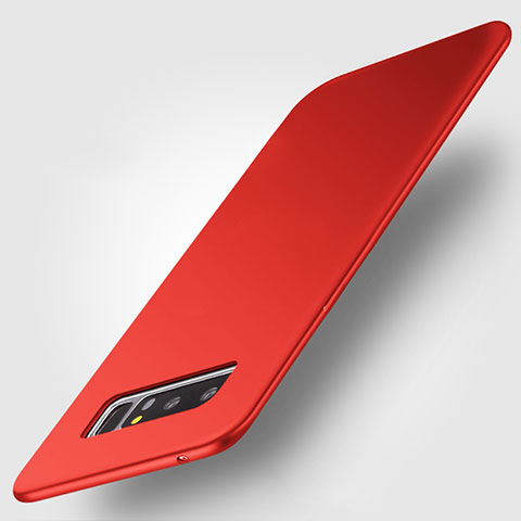 Cover Silicone Morbida Lucido per Samsung Galaxy Note 8 Duos N950F Rosso