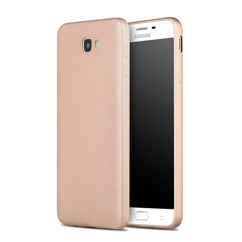 Cover Silicone Morbida Lucido per Samsung Galaxy On7 (2016) G6100 Oro