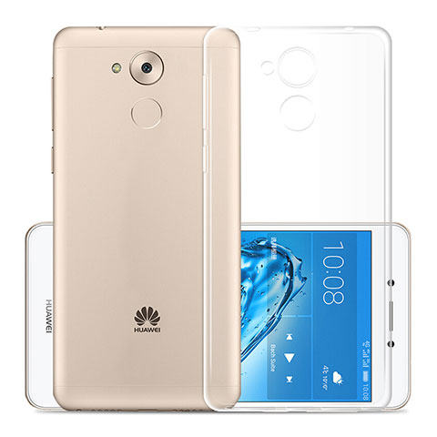 Cover Silicone Trasparente Ultra Slim Morbida per Huawei Nova Smart Chiaro