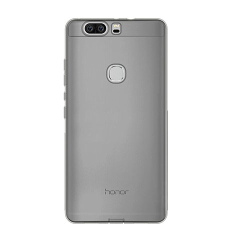 Cover Silicone Trasparente Ultra Sottile Morbida per Huawei Honor V8 Grigio