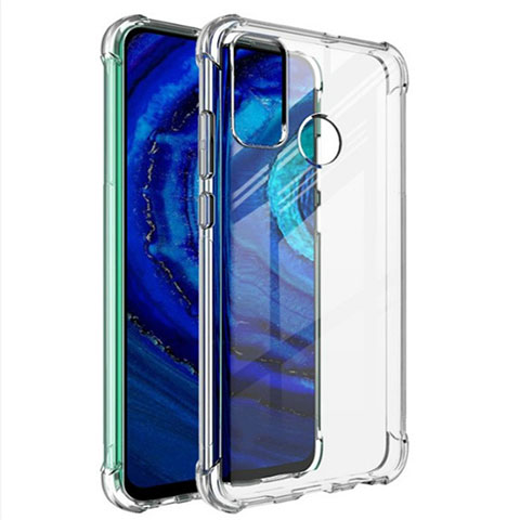 Cover Silicone Trasparente Ultra Sottile Morbida T02 per Huawei Y8s Chiaro