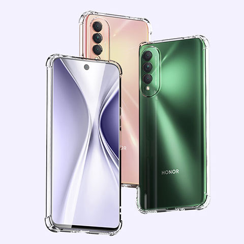 Cover Silicone Trasparente Ultra Sottile Morbida T03 per Huawei Nova 10z Chiaro