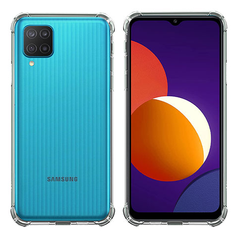 Cover Silicone Trasparente Ultra Sottile Morbida T03 per Samsung Galaxy A12 5G Chiaro