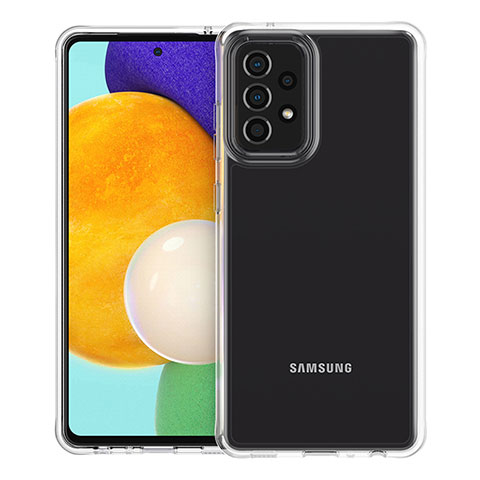 Cover Silicone Trasparente Ultra Sottile Morbida T05 per Samsung Galaxy A73 5G Chiaro