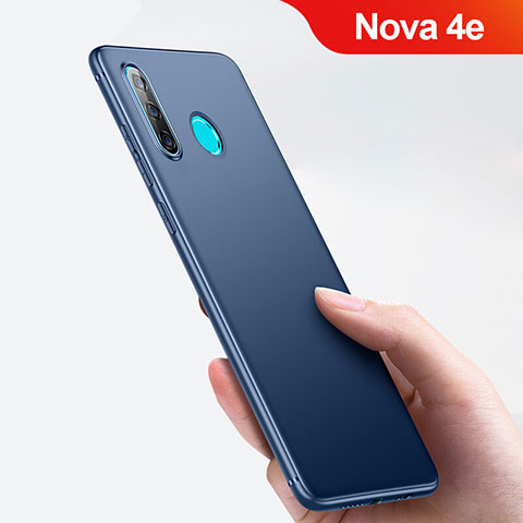 Cover Silicone Ultra Sottile Morbida per Huawei Nova 4e Blu