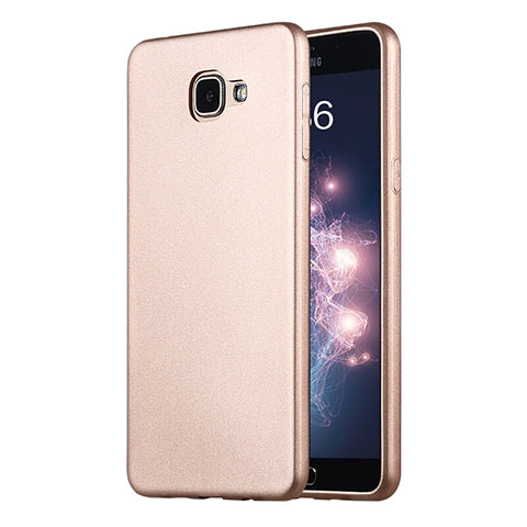 Cover Silicone Ultra Sottile Morbida per Samsung Galaxy A9 (2016) A9000 Oro