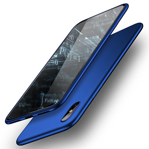 Cover Silicone Ultra Sottile Morbida S05 per Apple iPhone Xs Blu