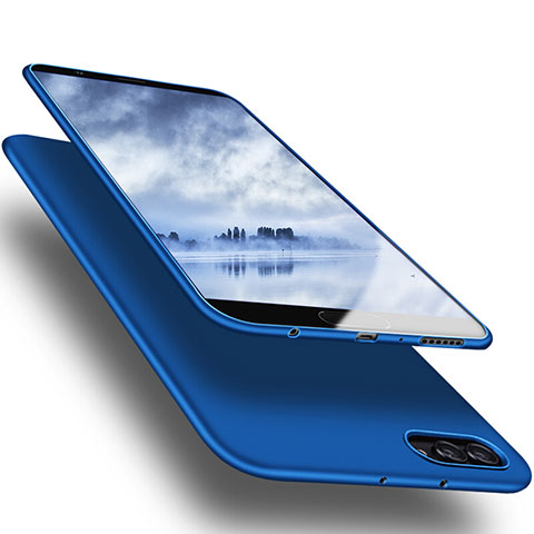 Cover Silicone Ultra Sottile Morbida S07 per Huawei Honor V10 Blu