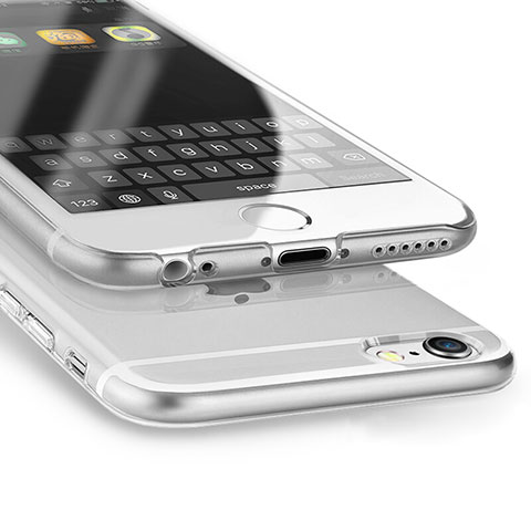 Custodia Crystal Trasparente Rigida HT01 per Apple iPhone 6 Plus Chiaro