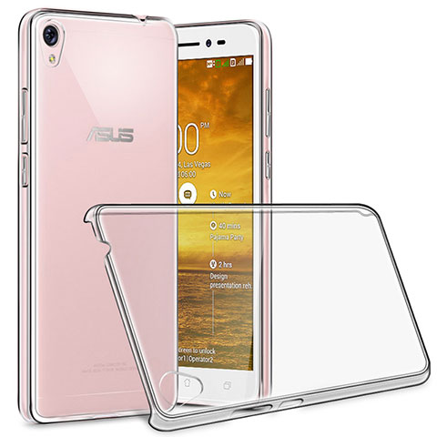 Custodia Crystal Trasparente Rigida per Asus Zenfone Live ZB501KL Chiaro