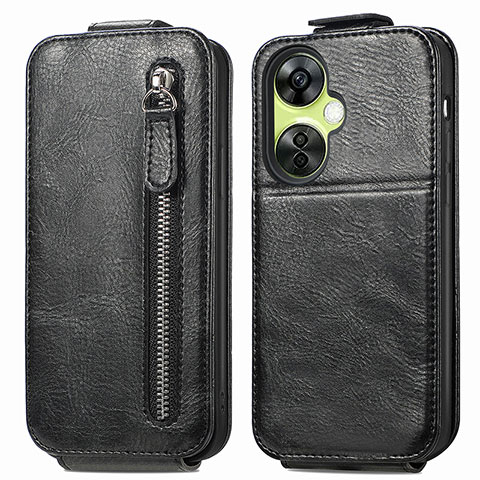 Custodia In Pelle Flip per OnePlus Nord N30 5G Nero