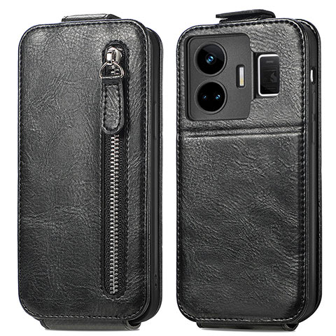 Custodia In Pelle Flip per Realme GT Neo6 5G Nero