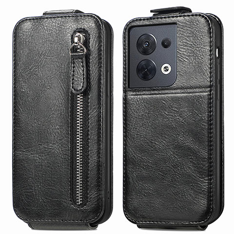 Custodia In Pelle Flip per Xiaomi Redmi Note 13 5G Nero