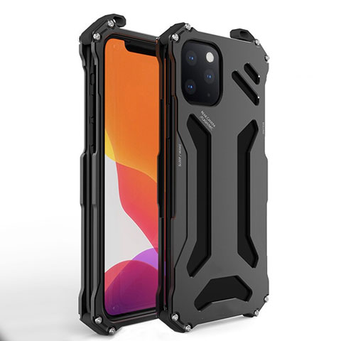 Custodia Lusso Alluminio Cover M01 per Apple iPhone 11 Pro Nero