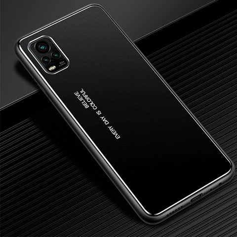 Custodia Lusso Alluminio Cover M02 per Vivo V20 Pro 5G Nero