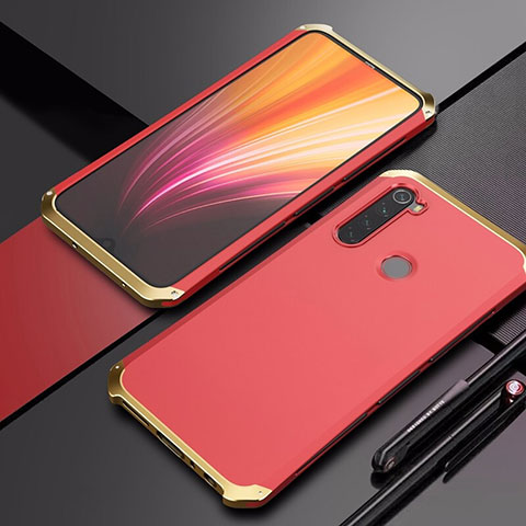 Custodia Lusso Alluminio Cover per Xiaomi Redmi Note 8T Colorato